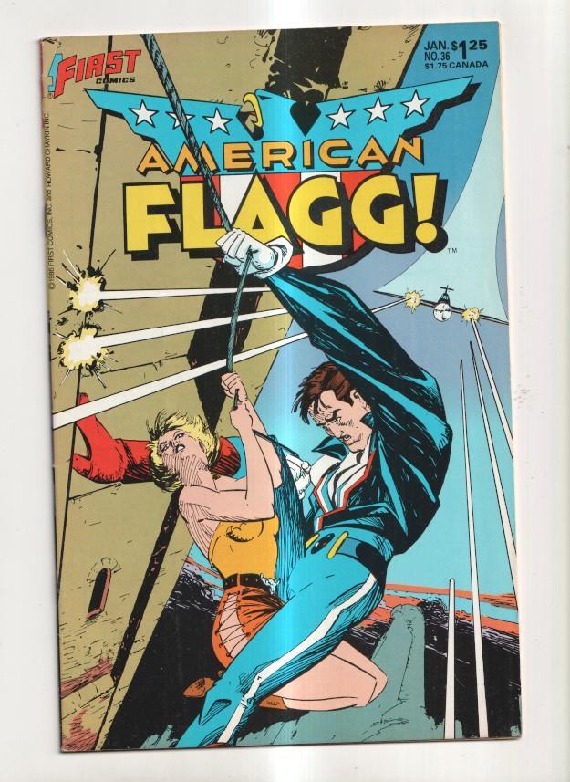 First Comics: American Flagg numero 36