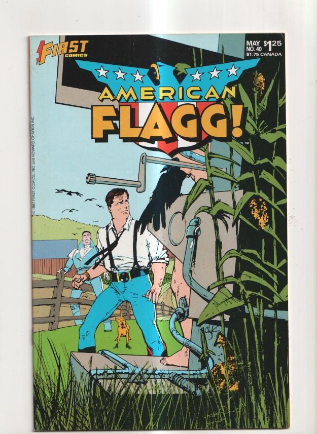 First Comics: American Flagg numero 40