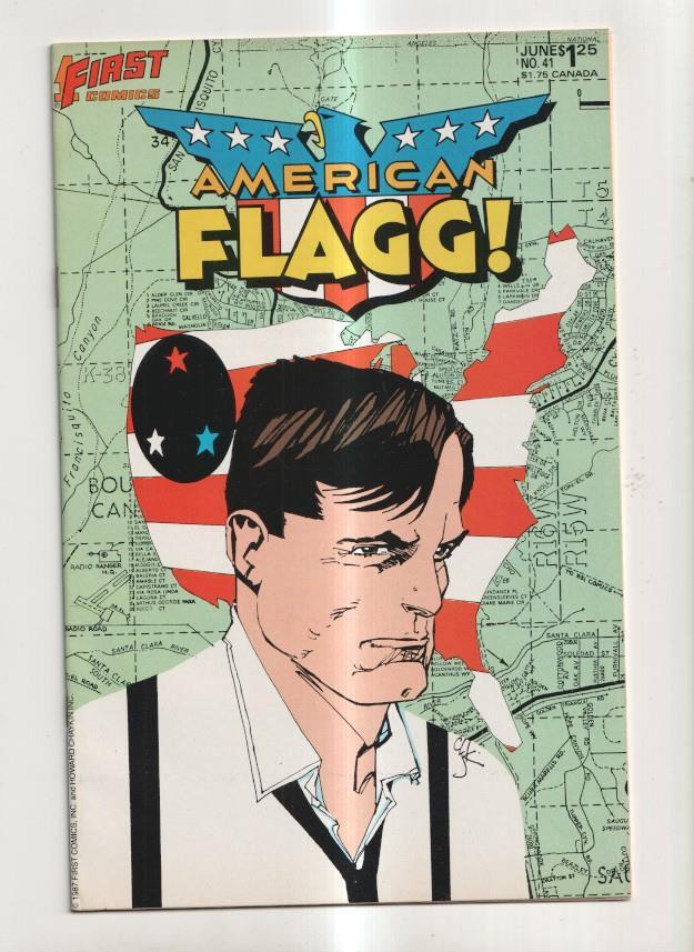 First Comics: American Flagg numero 41