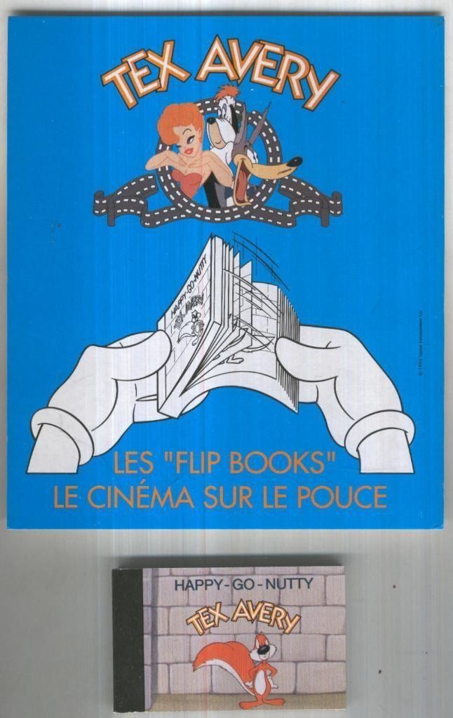 Flipbook-Folioscopio: SCREWY SQUIRREL - Tex Avery (Demons and Merveilles)