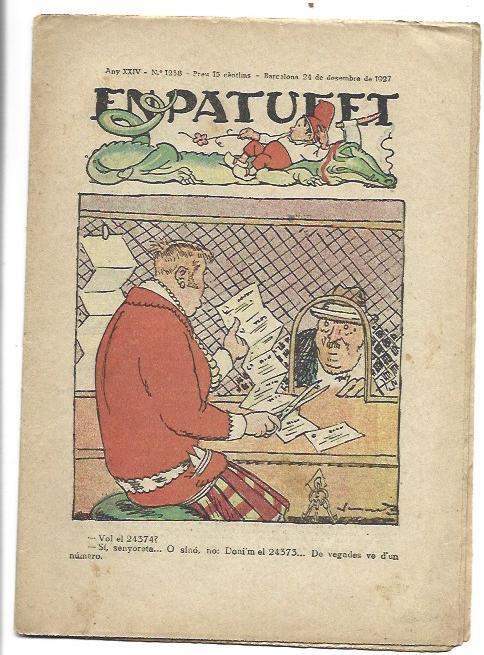 PATUFET 2804: Numero 1238, 24 diciembre de 1927