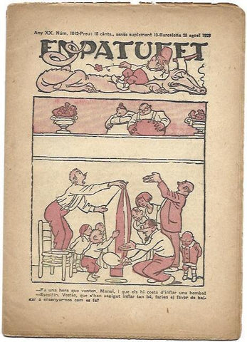 PATUFET 2778: Numero 1012, 25 agosto 1923