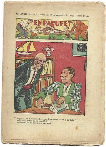 PATUFET 2781: Numero 1650, 16 de noviembre de 1935