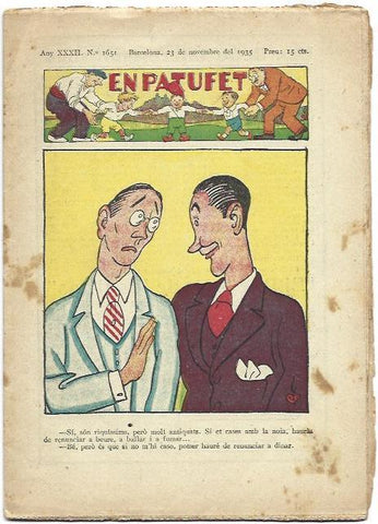 PATUFET 2782: Numero 1651, 23 de noviembre de 1935