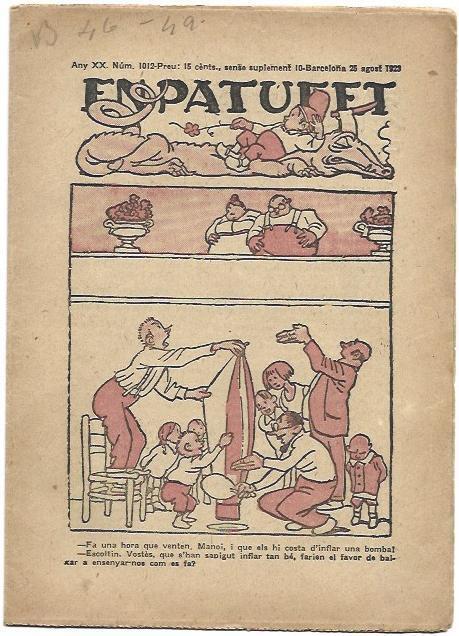 PATUFET 2797: Numero 1012, agosto 19263