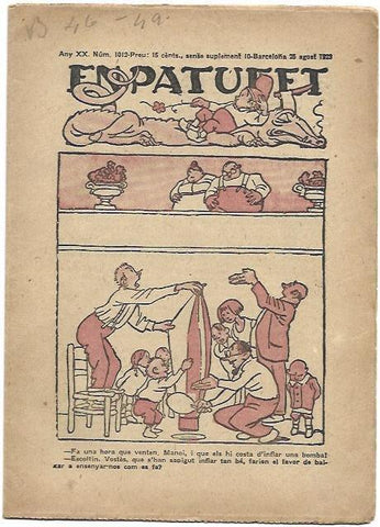 PATUFET 2797: Numero 1012, agosto 19263