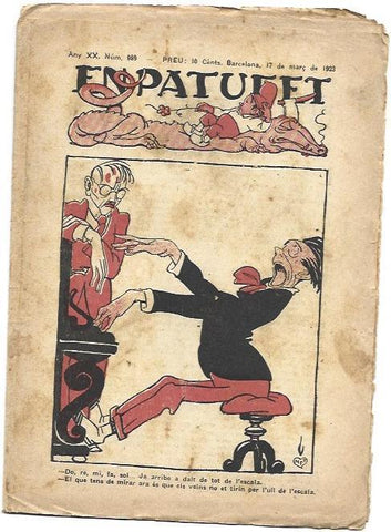 PATUFET 2798: Numero 989, marzo 1923