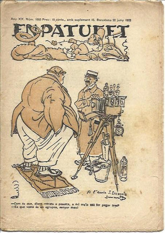 PATUFET 2874: A l'amic J. Escayola