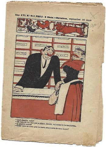 PATUFET 2773: Numero 819, 20 septiembre 1919