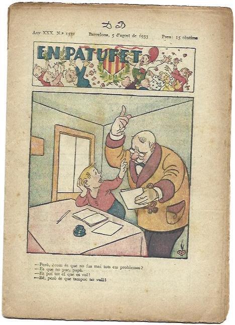 PATUFET 2689: Numero 1531, 5 de agosto de 1933
