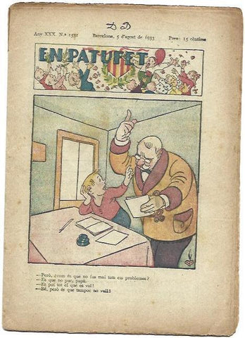 PATUFET 2689: Numero 1531, 5 de agosto de 1933