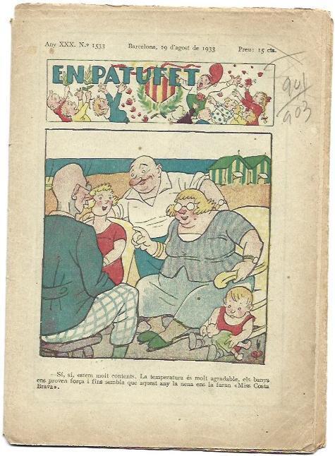 PATUFET 2690: Numero 1533, 19 de agosto de 1933