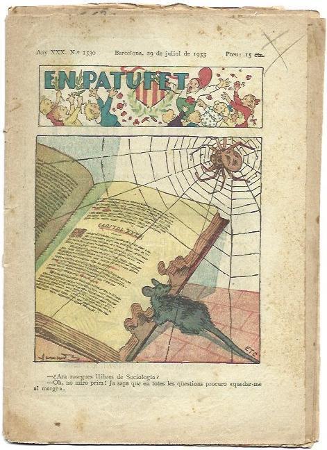 PATUFET 2691: Numero 1530, 29 de julio de 1933