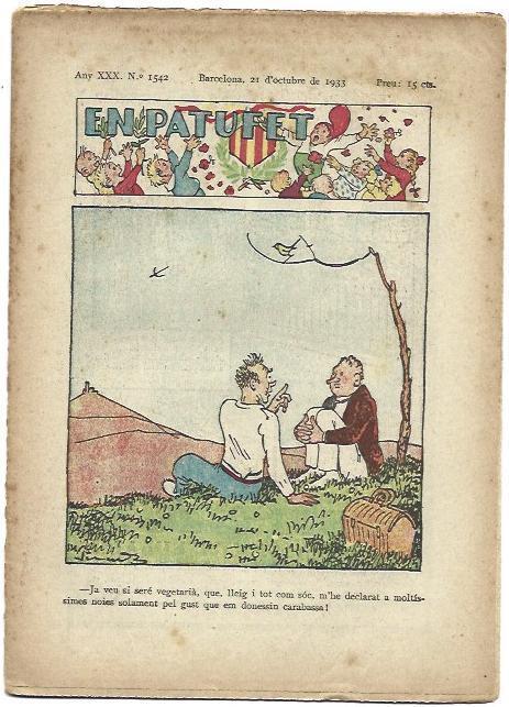 PATUFET 2698: Numero 1542, 21 de octubre de 1933