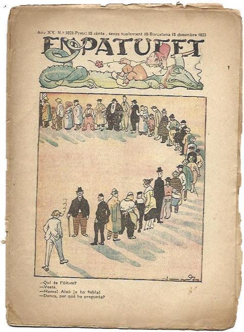 PATUFET 2683: Numero 1023, 15 de diciembre de  1923