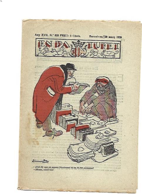 PATUFET 2661: numero 833, 29 d marzo de 1920