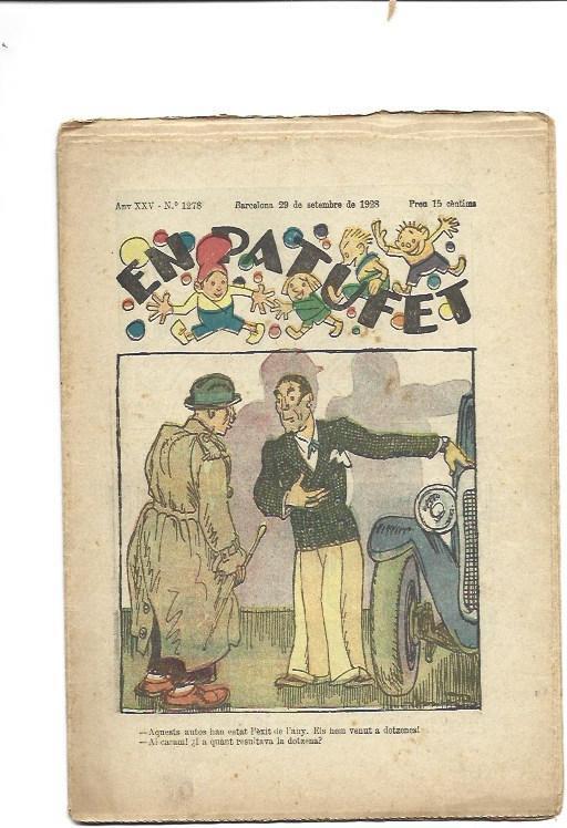 PATUFET 2662: Numero 1278. 29 de septiembre de 1928