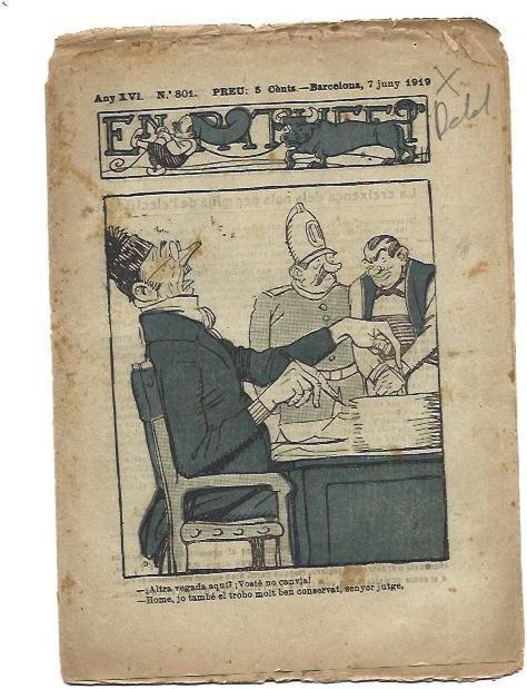 PATUFET 2663: Numero 801, 7 de junio de 1919