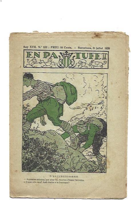 PATUFET 2671: Numero 852, 31 de julio de 1920