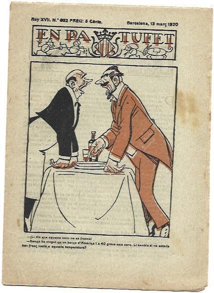 PATUFET 2751: Numero 832, 13 de marzo de 1920