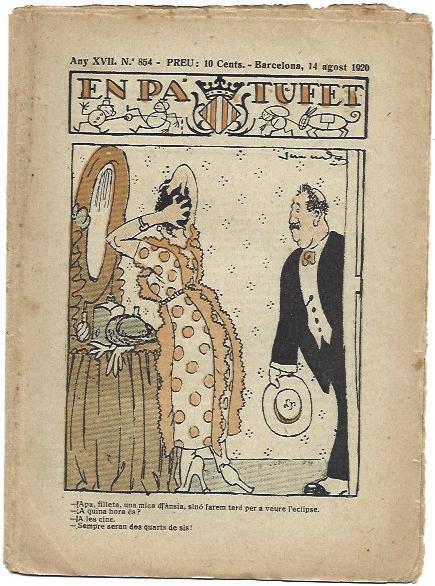 PATUFET 2760: Numero 854, 14 de agosto de 1920