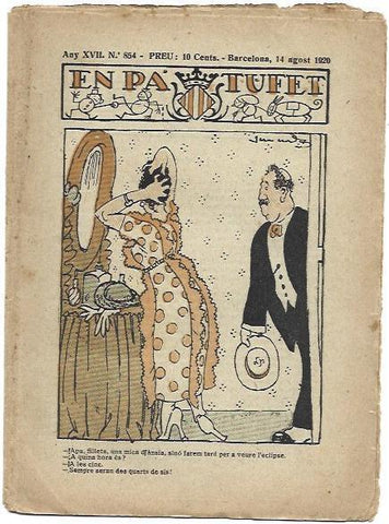 PATUFET 2760: Numero 854, 14 de agosto de 1920