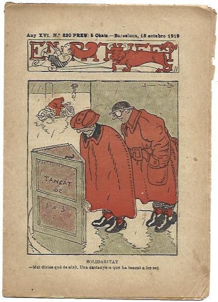 PATUFET 2722: Numero 820, 18 de octubre de 1919