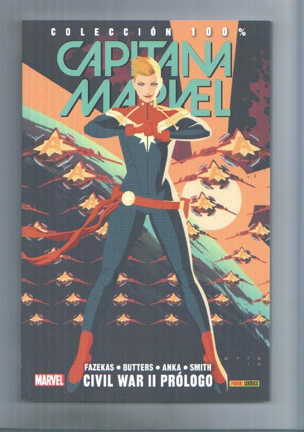 Coleccion 100% Marvel: Capitan Marvel nº 5: Civil War II prologo