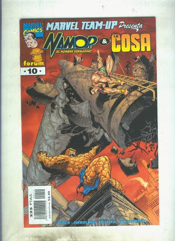 Planeta: Marvel Team Up numero 10: Namor y La Cosa