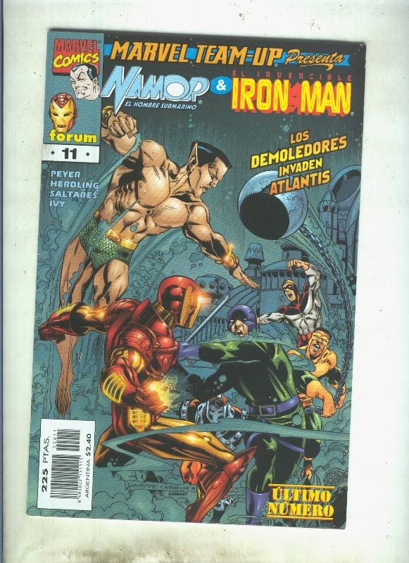 Planeta: Marvel Team Up numero 11: Namor e Iron Man