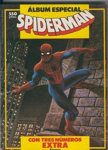 Planeta: Spiderman retapado: primavera 85, vacaciones 87, navidad 87
