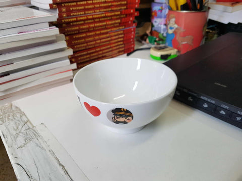 Tazas Tintin:  Tazon de desayuno del Capitan Haddock (bol ceramica)