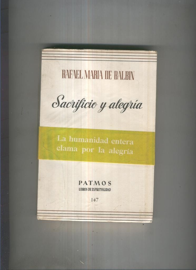 Sacrificio y alegria