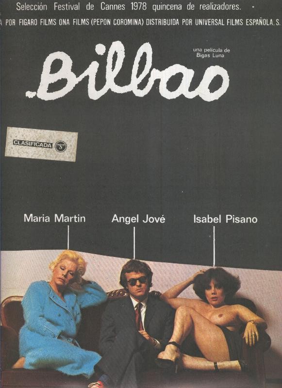Caratula cine: Bilbao, un film de Bigas Luna , numerada 01 en trasera
