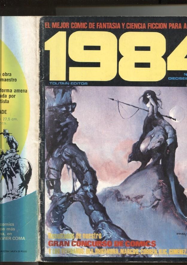 Toutain: 1984 revista de comic numero 16