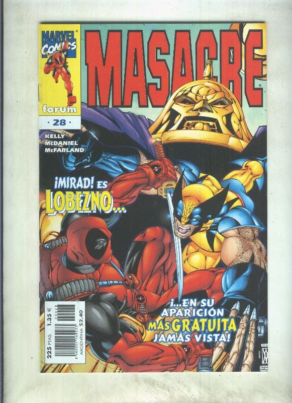 Masacre volumen 3 numero 28