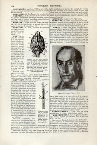 LAMINA V50737: Amado Nervo por Vazquez Diaz