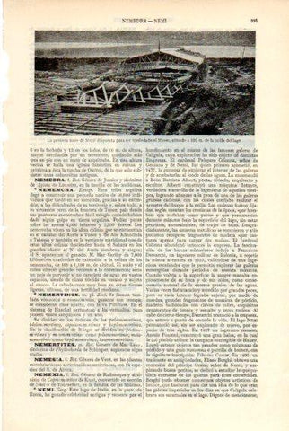 LAMINA V50736: Primera nave de Nemi