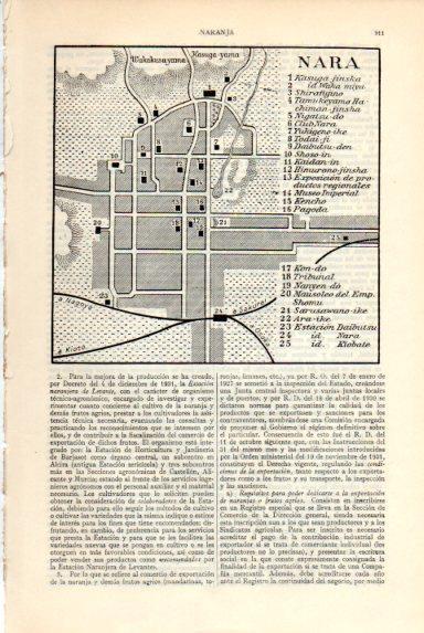 LAMINA V50733: Plano de Nara, Japon