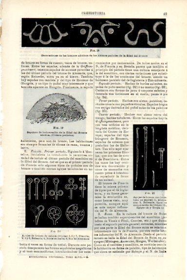 LAMINA V50772: Agujas de la prehistoria
