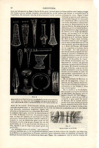 LAMINA V50766: Hachas y alabardas de la Edad del Bronce