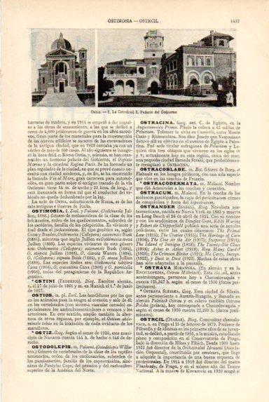 LAMINA V50762: Catedral y Palacio del Gobierno en Ostia, Italia