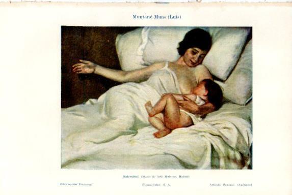LAMINA V50720: Maternidad por Luis Muntane Muns