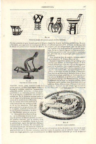 LAMINA V50776: Ceramica del primer periodo siculico de Sicilia