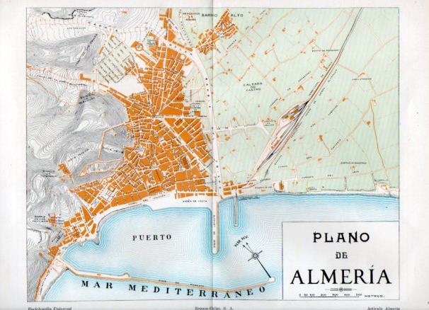 LAMINA V50857: Plano de Almeria