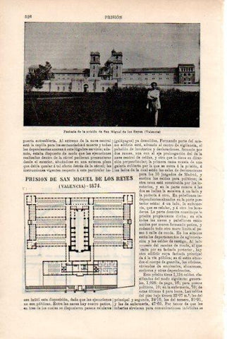 LAMINA V50832: Prision de San Miguel de los Reyes, Valencia
