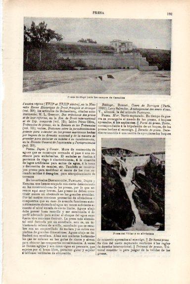 LAMINA V50797: Presa de riego en Castellon