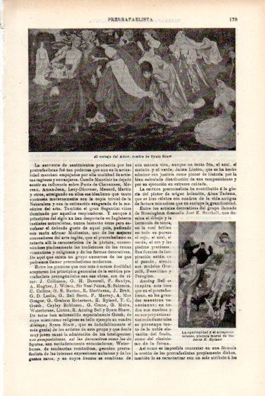 LAMINA V50796: El cortejo del Amor por Byam Shaw
