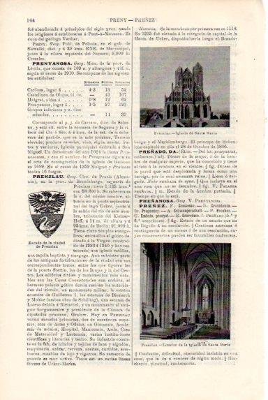 LAMINA V50790: Iglesia de Santa Maria en Prezlau, Alemania