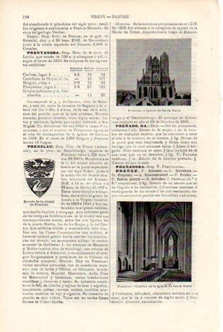 LAMINA V50790: Iglesia de Santa Maria en Prezlau, Alemania
